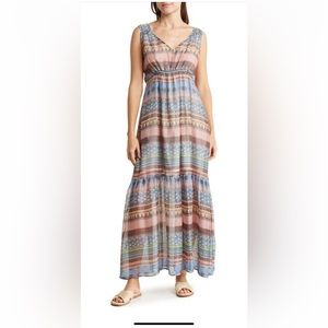 Stitchdrop Lovina Maxi Dress Medium multicolored